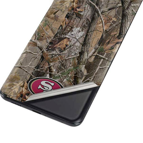 NFL San Francisco 49ers Realtree AP Camo Galaxy S21 5G Skin