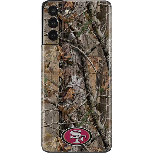 NFL San Francisco 49ers Realtree AP Camo Galaxy S21 Plus 5G Skin