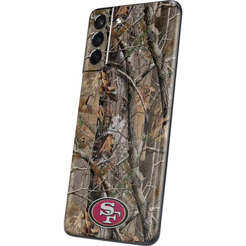 NFL San Francisco 49ers Realtree AP Camo Galaxy S21 Plus 5G Skin