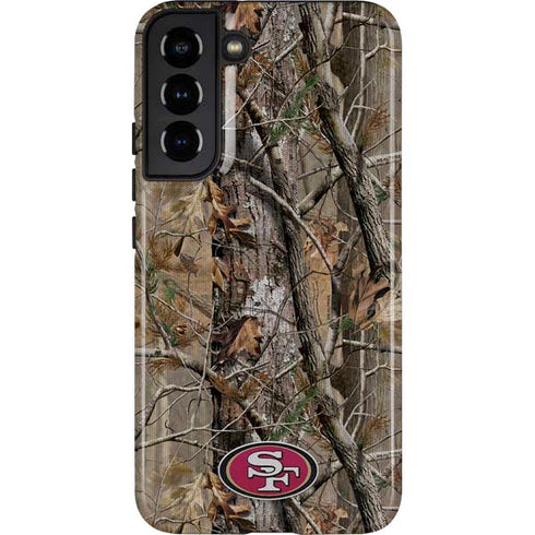 NFL San Francisco 49ers Realtree AP Camo Galaxy S22 Plus Pro Case