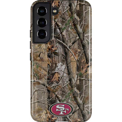 NFL San Francisco 49ers Realtree AP Camo Galaxy S22 Pro Case