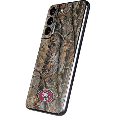 NFL San Francisco 49ers Realtree AP Camo Galaxy S22 Skin