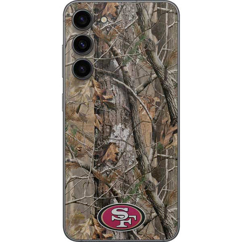NFL San Francisco 49ers Realtree AP Camo Galaxy S23 Plus Skin