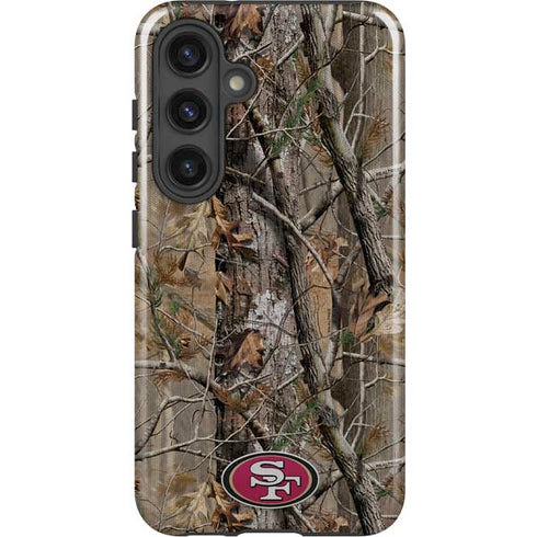 NFL San Francisco 49ers Realtree AP Camo Galaxy S24 Plus Impact Case