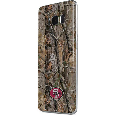 NFL San Francisco 49ers Realtree AP Camo Galaxy S8 Plus Skin