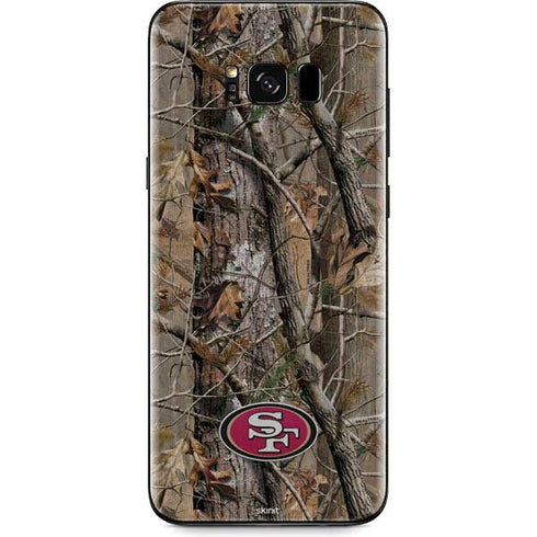 NFL San Francisco 49ers Realtree AP Camo Galaxy S8 Skin