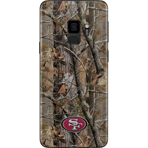 NFL San Francisco 49ers Realtree AP Camo Galaxy S9 Skin