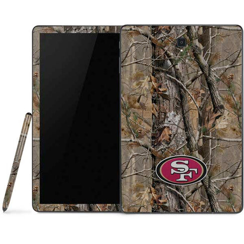 NFL San Francisco 49ers Realtree AP Camo Samsung Galaxy Tab Skin