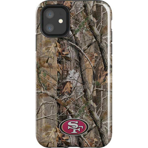 NFL San Francisco 49ers Realtree AP Camo iPhone 11 Impact Case