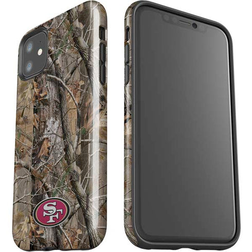 NFL San Francisco 49ers Realtree AP Camo iPhone 11 Impact Case