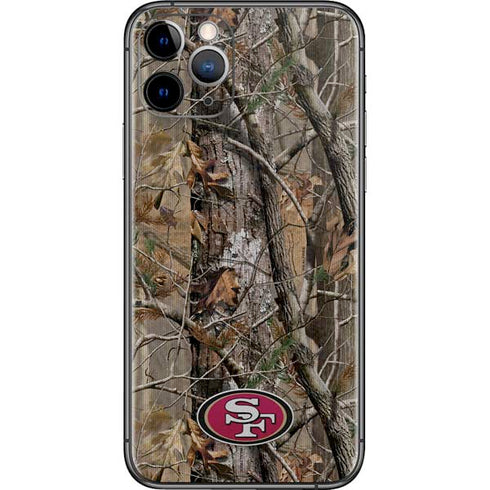 NFL San Francisco 49ers Realtree AP Camo iPhone 11 Pro Skin
