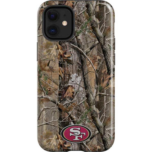 NFL San Francisco 49ers Realtree AP Camo iPhone 12 Mini Impact Case