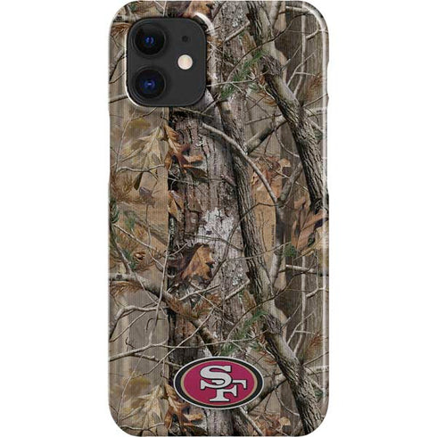 NFL San Francisco 49ers Realtree AP Camo iPhone 12 Mini Lite Case