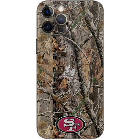 NFL San Francisco 49ers Realtree AP Camo iPhone 12 Pro Max Skin