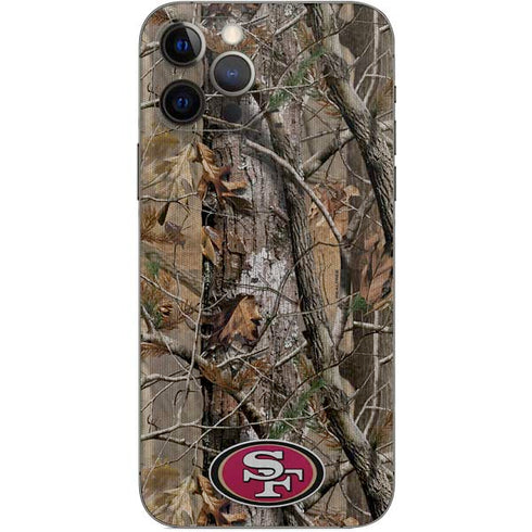 NFL San Francisco 49ers Realtree AP Camo iPhone 12 Pro Skin