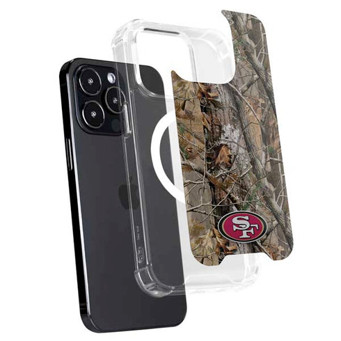 NFL San Francisco 49ers Realtree AP Camo iPhone 15 Pro Max MagSafe Case
