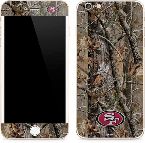NFL San Francisco 49ers Realtree AP Camo iPhone 6/6s Plus Skin
