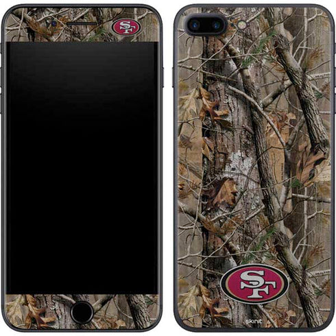 NFL San Francisco 49ers Realtree AP Camo iPhone 7 Plus Skin
