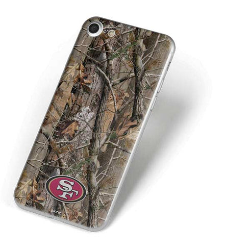 NFL San Francisco 49ers Realtree AP Camo iPhone 7 Skin