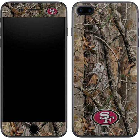 NFL San Francisco 49ers Realtree AP Camo iPhone 8 Plus Skin