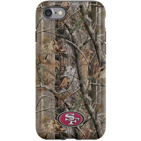 NFL San Francisco 49ers Realtree AP Camo iPhone SE (2nd & 3rd Gen) Pro Case