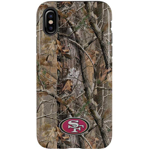 NFL San Francisco 49ers Realtree AP Camo iPhone X Pro Case