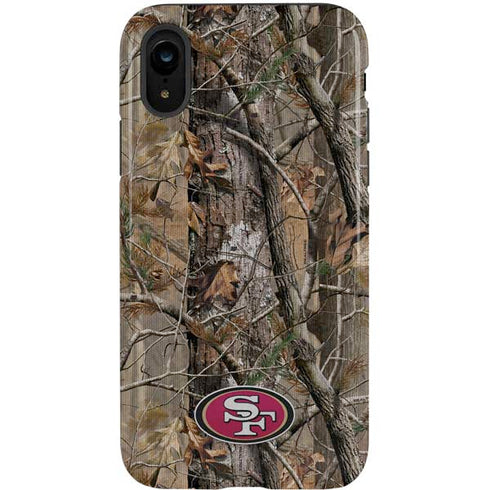 NFL San Francisco 49ers Realtree AP Camo iPhone XR Pro Case