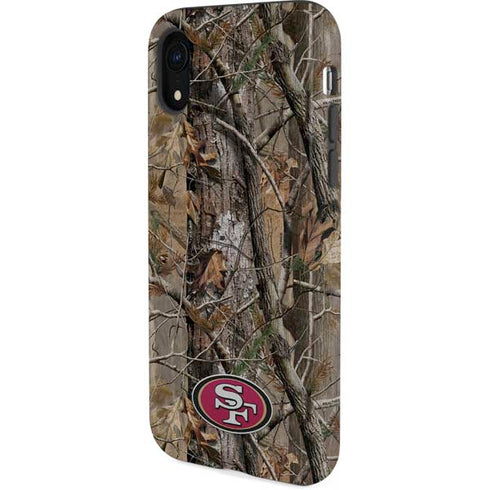 NFL San Francisco 49ers Realtree AP Camo iPhone XR Pro Case