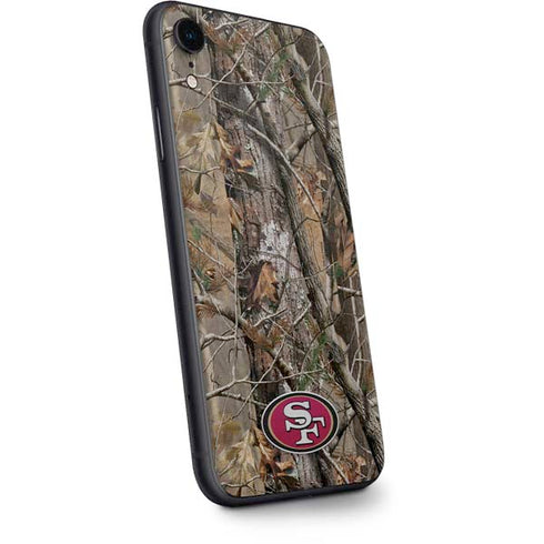 NFL San Francisco 49ers Realtree AP Camo iPhone XR Skin