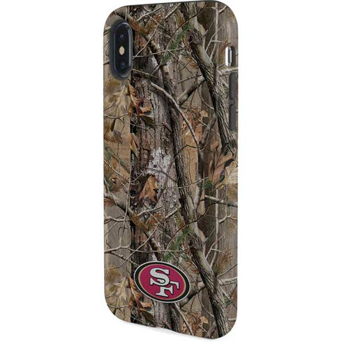 NFL San Francisco 49ers Realtree AP Camo iPhone XS Pro Case