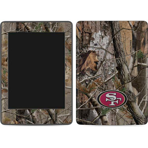 NFL San Francisco 49ers Realtree AP Camo Amazon Kindle Skin