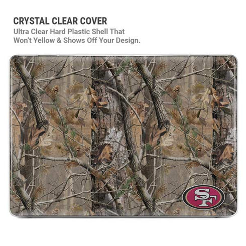 NFL San Francisco 49ers Realtree AP Camo MacBook Air 13in M1 (2021) Case plus Skin