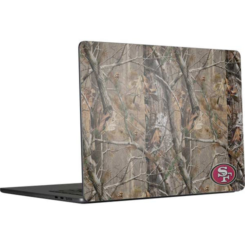 NFL San Francisco 49ers Realtree AP Camo MacBook Air 15 in (2023) Skin