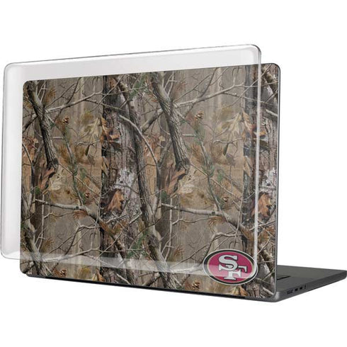 NFL San Francisco 49ers Realtree AP Camo MacBook Pro 16in (2021-25) Case plus Skin