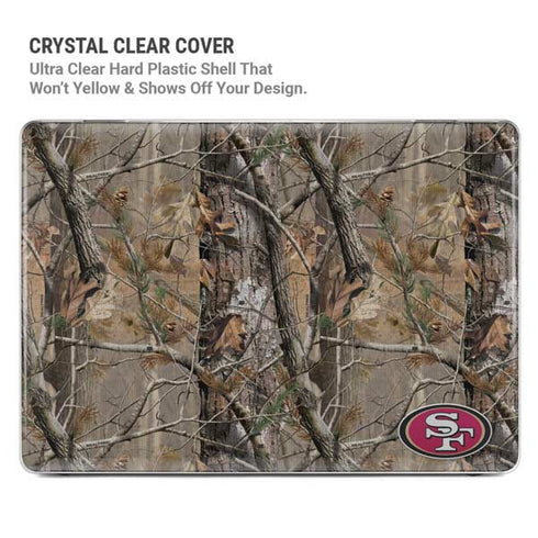 NFL San Francisco 49ers Realtree AP Camo MacBook Pro 16in (2021-25) Case plus Skin