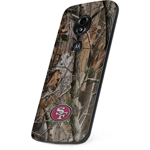 NFL San Francisco 49ers Realtree AP Camo Moto E5 Play Skin