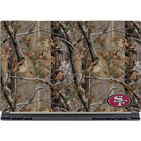 NFL San Francisco 49ers Realtree AP Camo MSI GS65 Stealth Laptop Skin