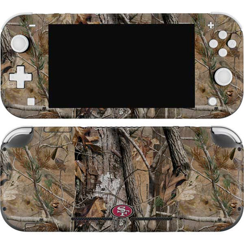 NFL San Francisco 49ers Realtree AP Camo Nintendo Switch Lite Skin