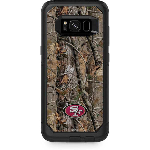 NFL San Francisco 49ers Realtree AP Camo Otterbox Commuter Galaxy Skin