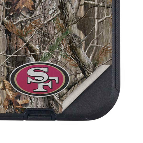 NFL San Francisco 49ers Realtree AP Camo Otterbox Defender iPhone Skin