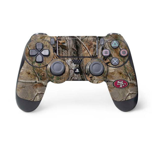 NFL San Francisco 49ers Realtree AP Camo PS4 Controller Skin
