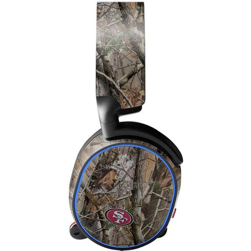NFL San Francisco 49ers Realtree AP Camo SteelSeries Arctis 3 Skin