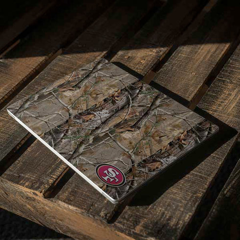 NFL San Francisco 49ers Realtree AP Camo Surface Laptop 3 13.5in Skin