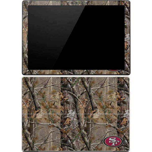 NFL San Francisco 49ers Realtree AP Camo Surface Pro 4 Skin