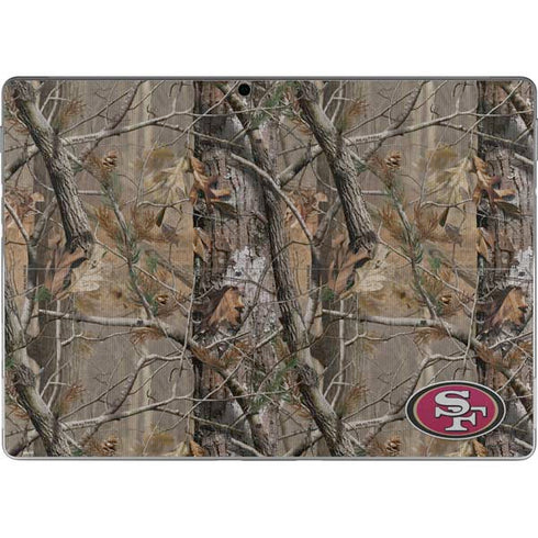 NFL San Francisco 49ers Realtree AP Camo Surface Pro 8 Skin