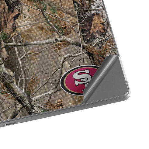 NFL San Francisco 49ers Realtree AP Camo Surface Pro 8 Skin