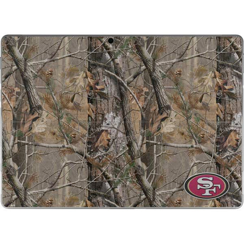 NFL San Francisco 49ers Realtree AP Camo Surface Pro 9 Skin