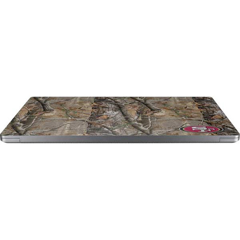 NFL San Francisco 49ers Realtree AP Camo Universal Laptop 14in (11.4 x 8.2in) Skin