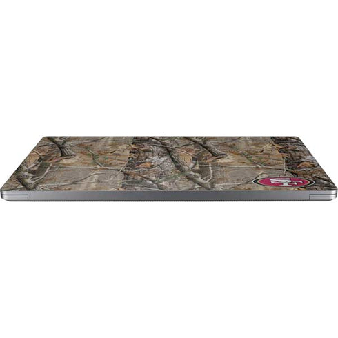 NFL San Francisco 49ers Realtree AP Camo Universal Laptop 16in (13 x 9.4in) Skin