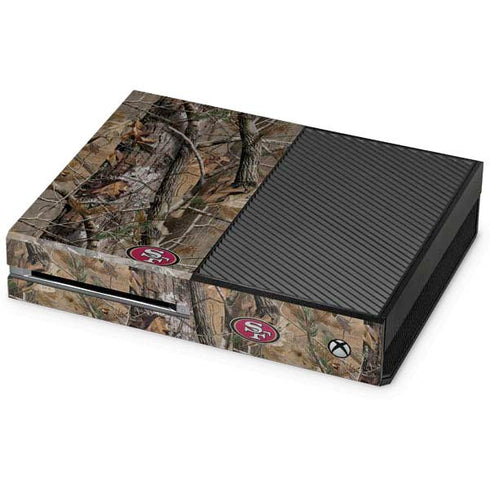 NFL San Francisco 49ers Realtree AP Camo Xbox One Console Skin